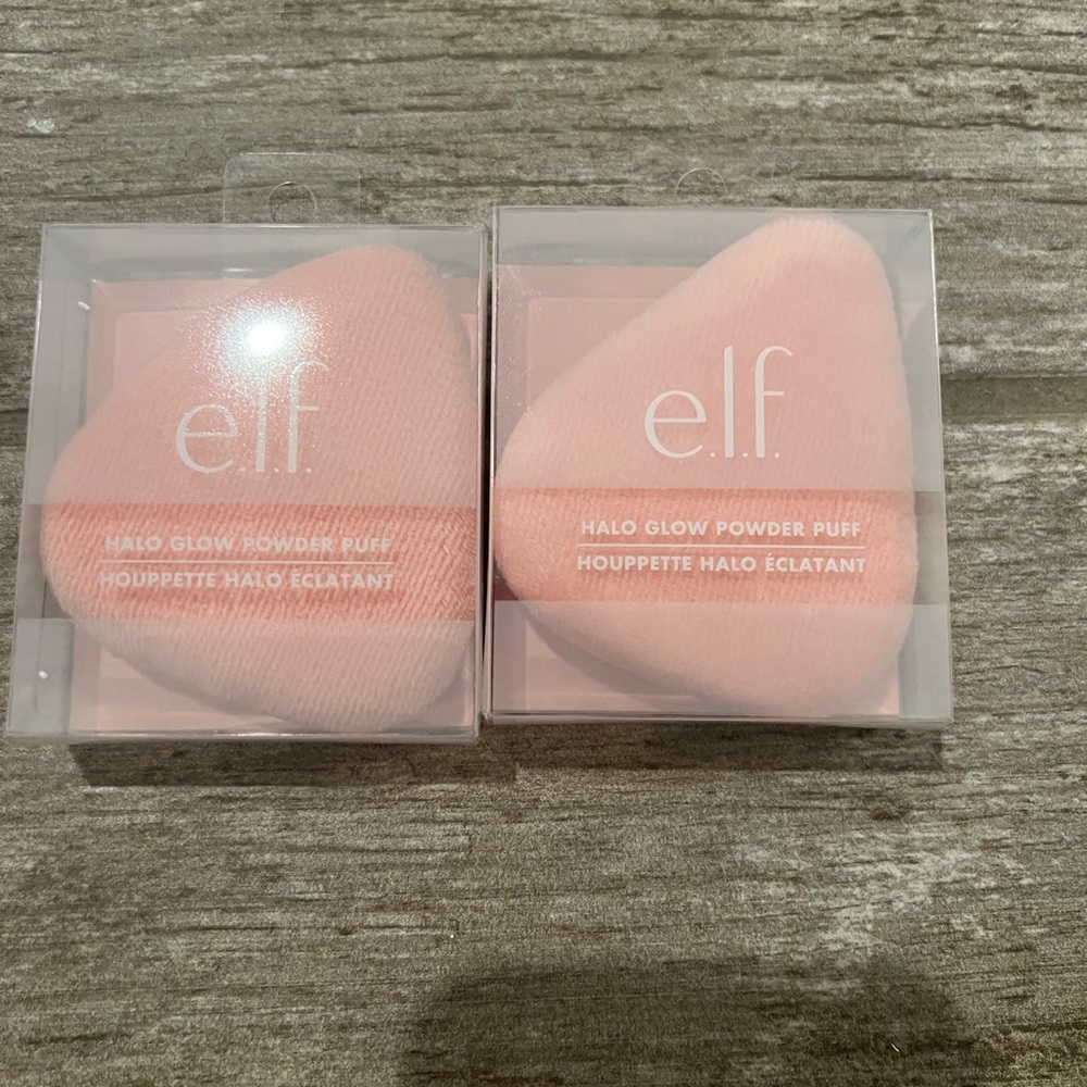 ELF HALO GLOW POWDER PUFF NEW